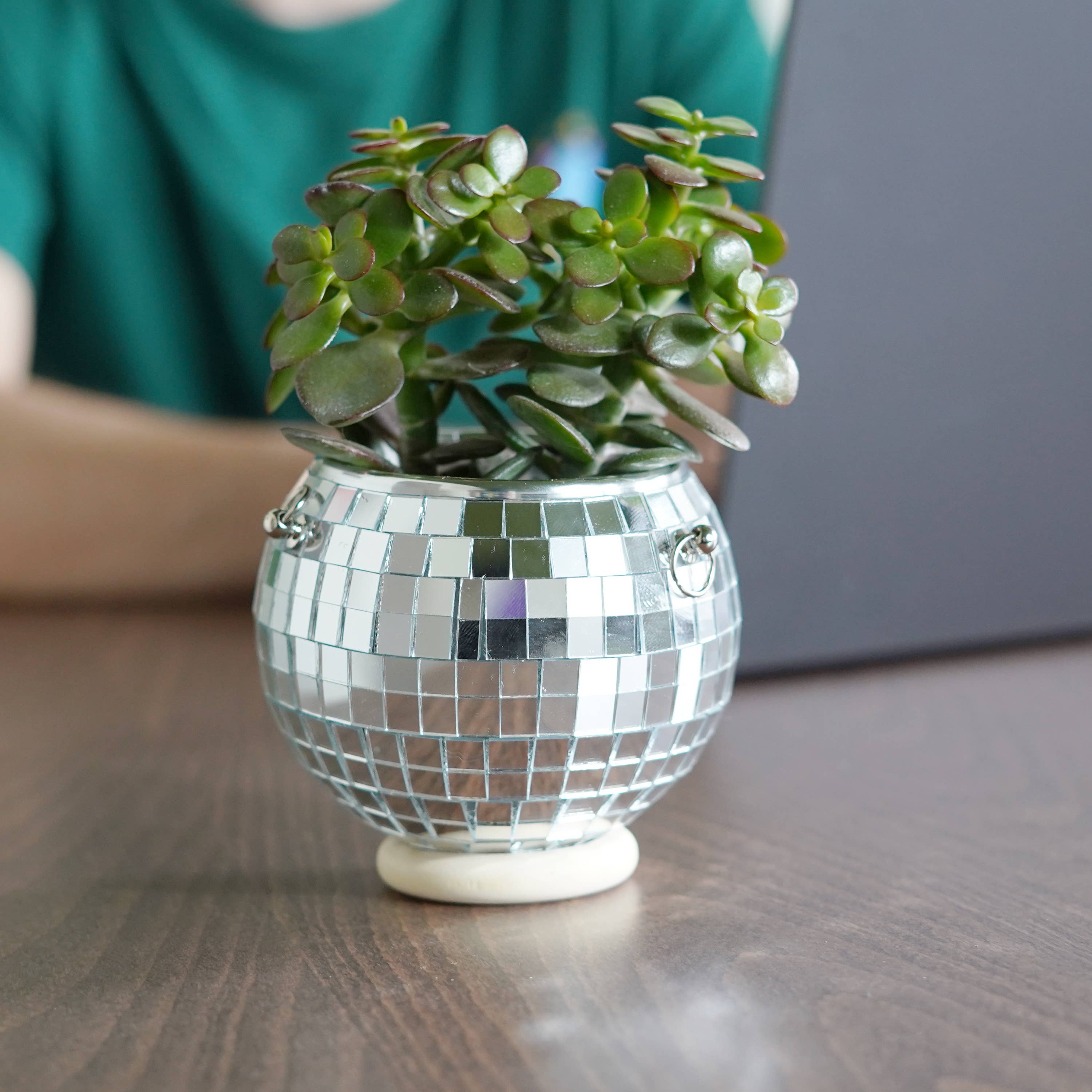 Disco Ball Hanging Planter 4-inch | Home & Lifestyle Gift