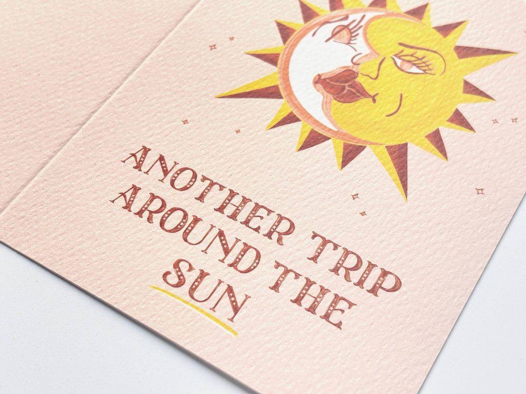 Western Birthday Card | Another Trip Around the Sun Greeting