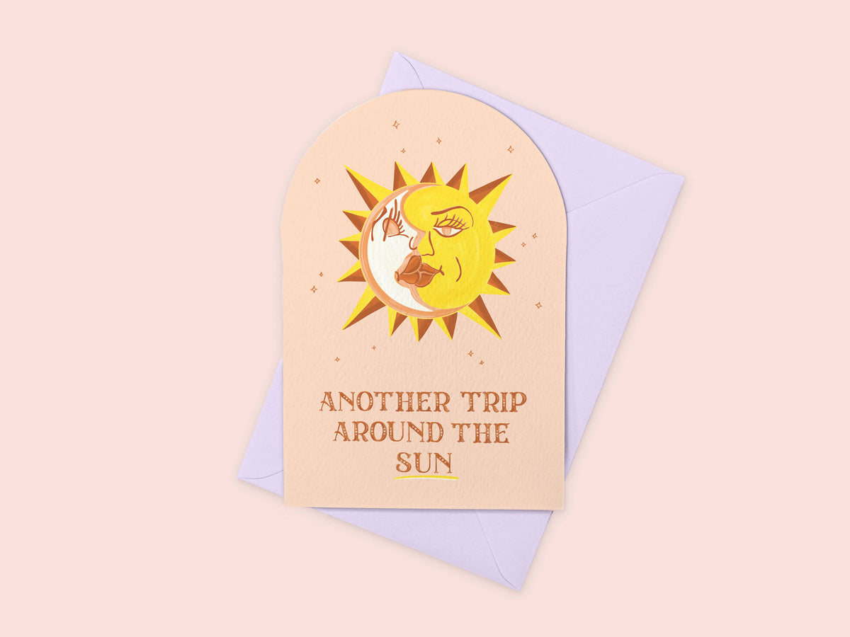 Western Birthday Card | Another Trip Around the Sun Greeting