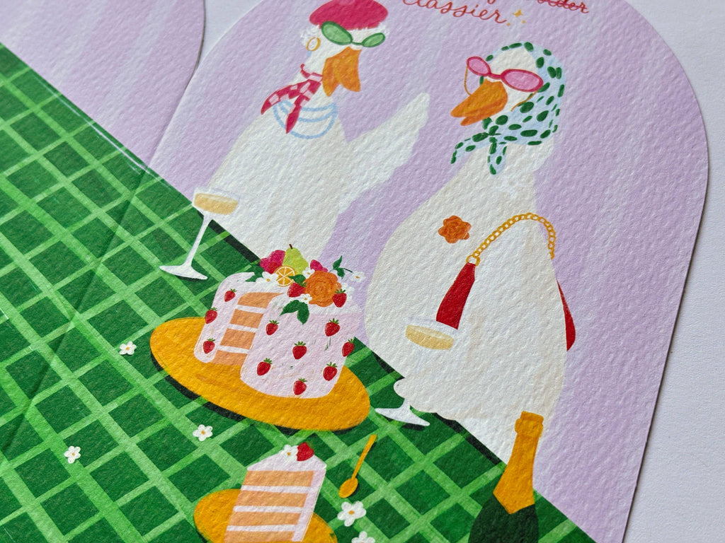 One Year Classier Birthday Card | Sassy and Fabulous