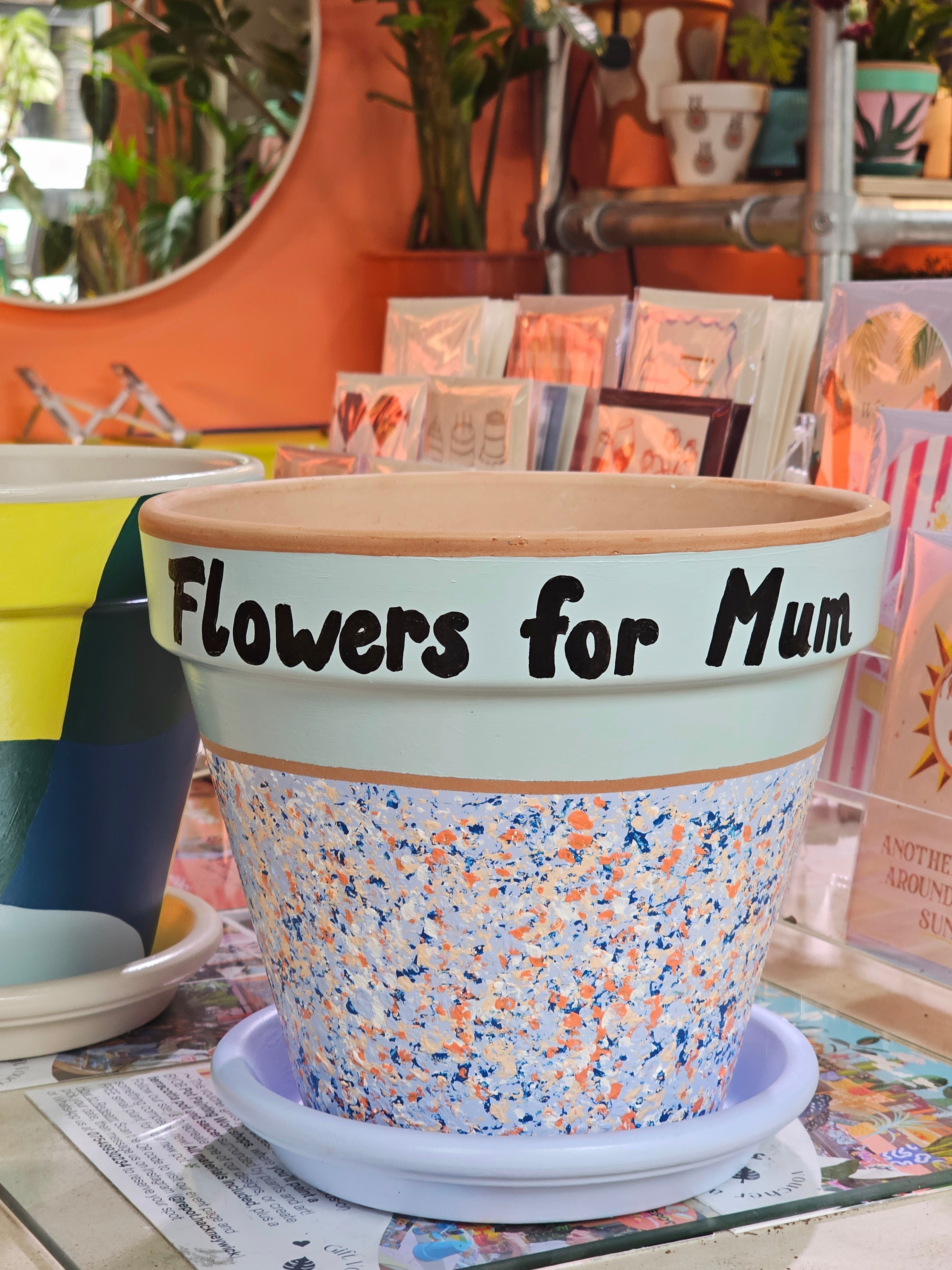 Personalised Painted Pot
