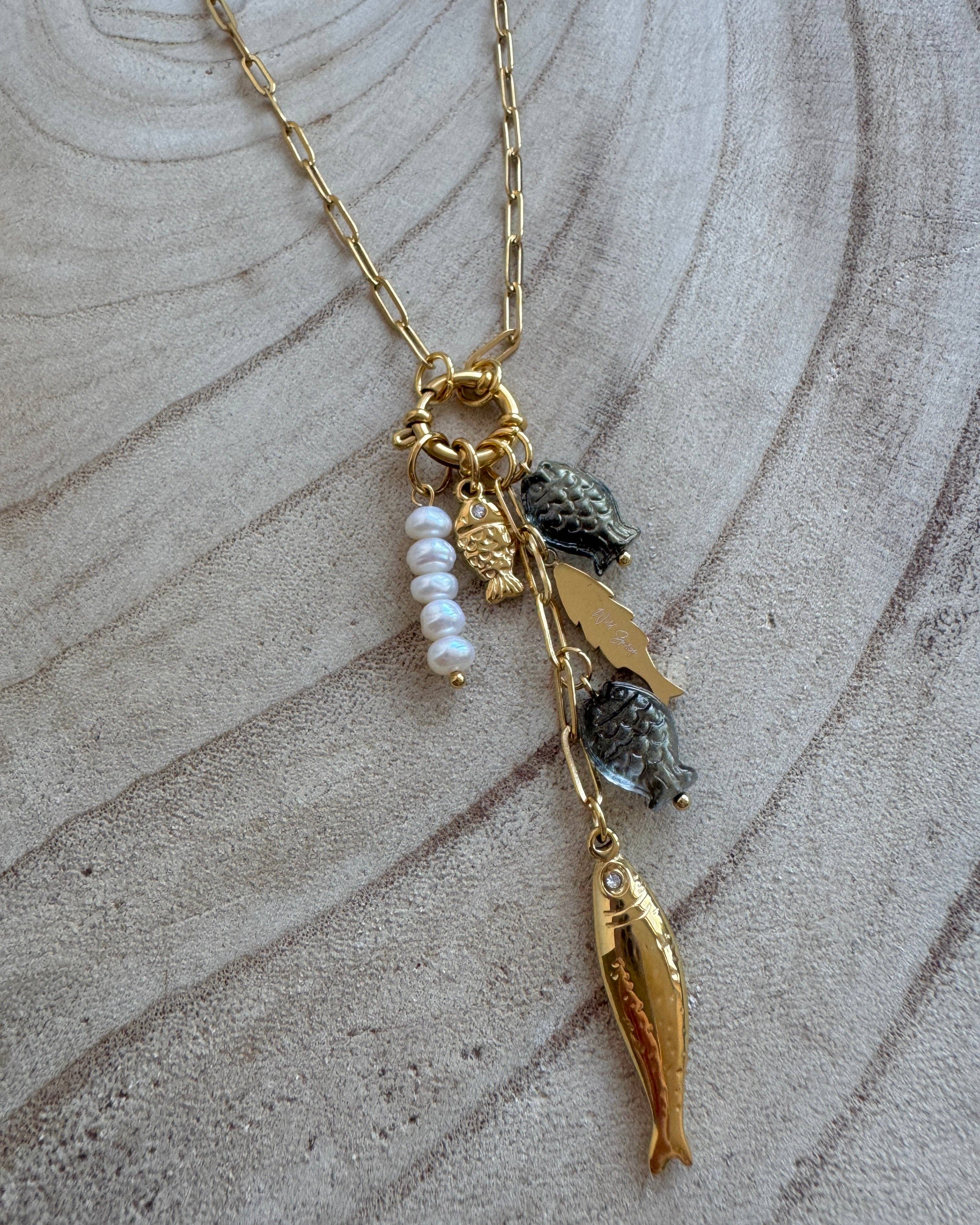 Kai Gold Plated Waterproof Necklace