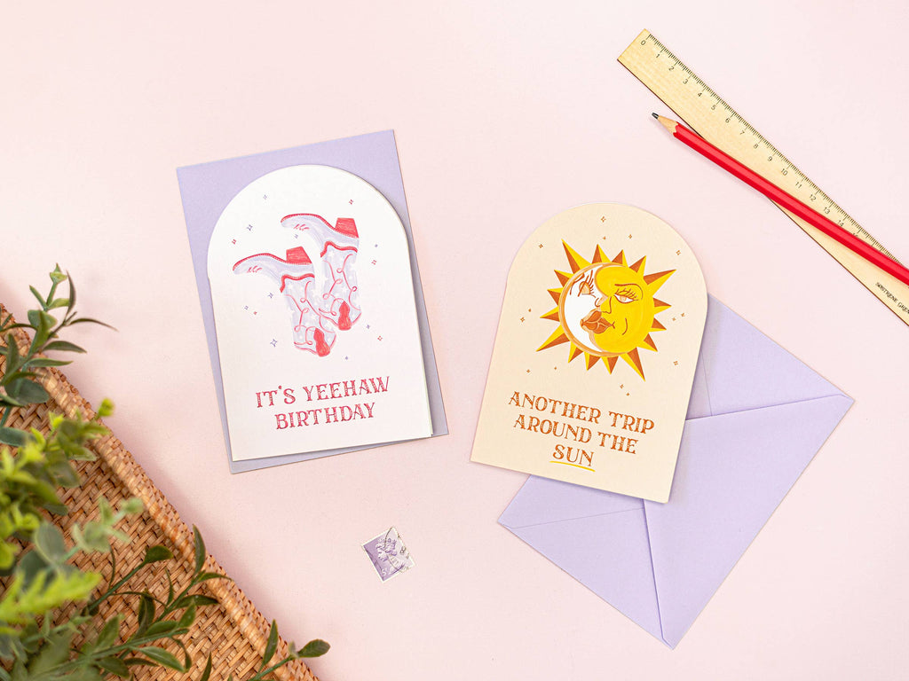 Western Birthday Card | Another Trip Around the Sun Greeting