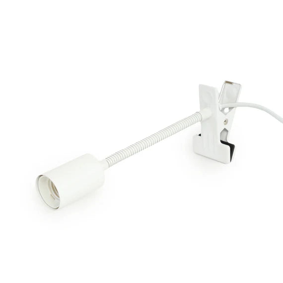 Stelo Gooseneck Clip-On Bulb Holder