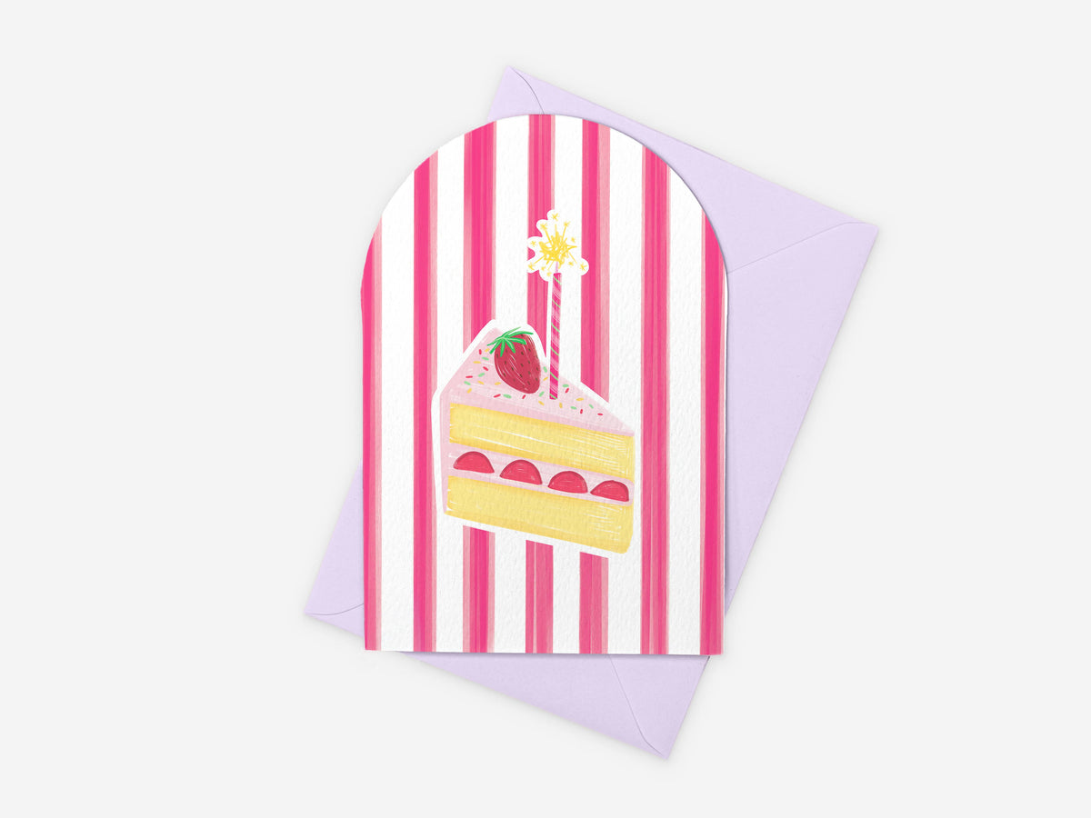 Birthday Cake Card | Fruity Sweet Cake Card